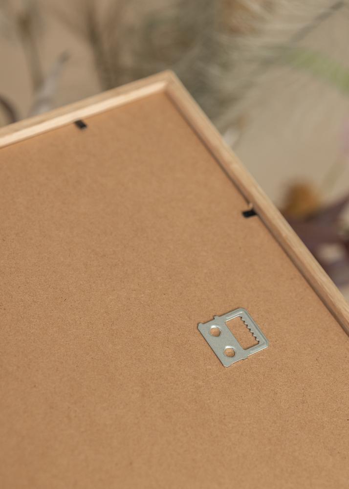 Πλαίσιο Λεπτή δρυός 40x50 cm - Πασπαρτού Μαύρος 12x16 inches