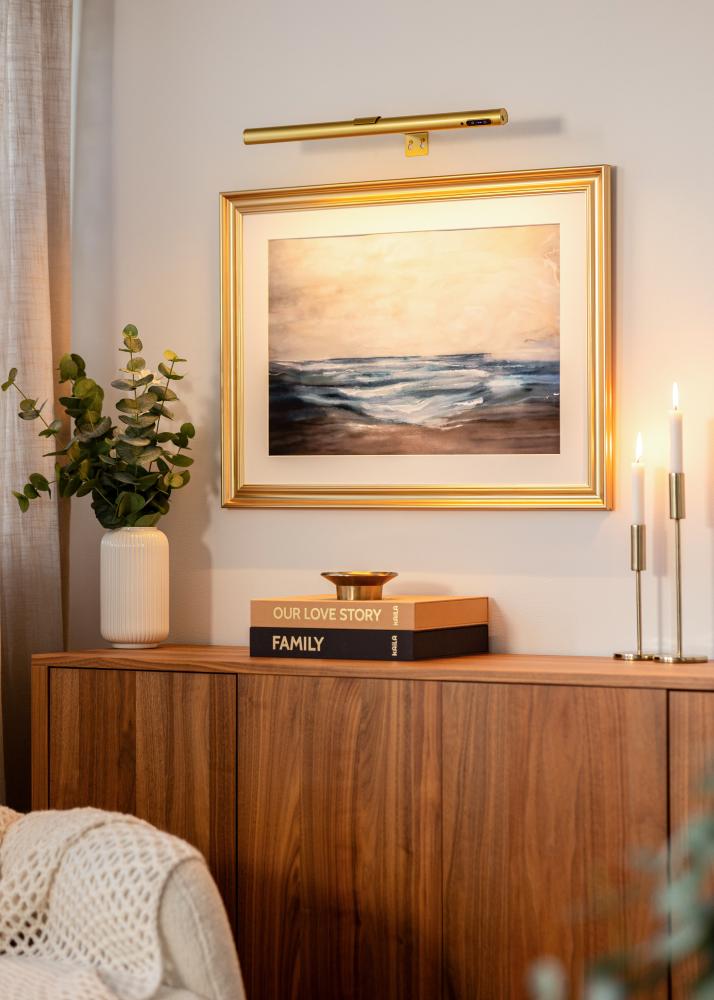 KAILA Halo Μπαταριοκίνητος Φωτισμός Πίνακα 50 cm - Χρυσό