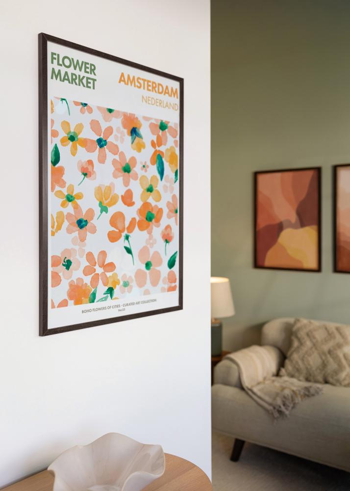 Πλαίσιο Trendy Ακρυλικό γυαλί Καρυδιά 50x70 cm