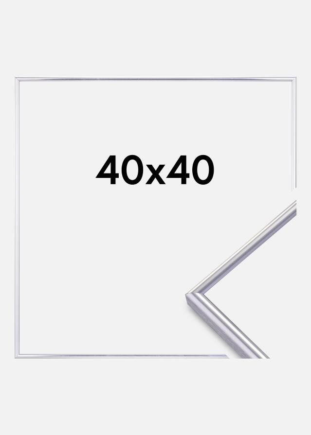 Πλαίσιο Can-Can Ασημί 40x40 cm