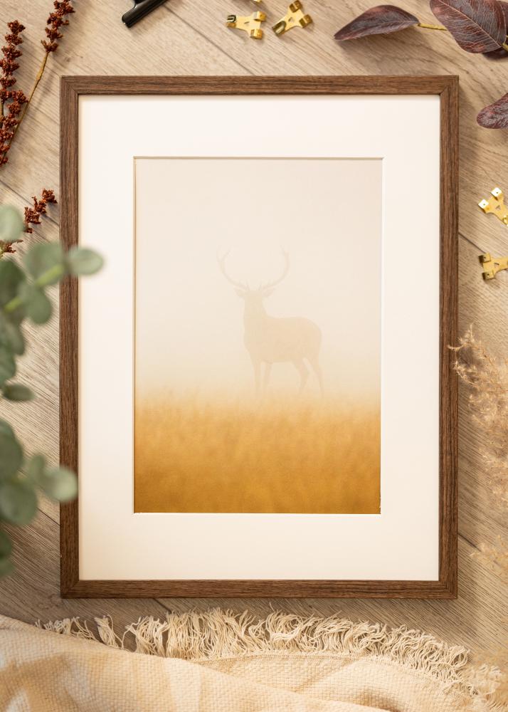 Πλαίσιο Ares Ακρυλικό γυαλί Καρυδιά 50x65 cm