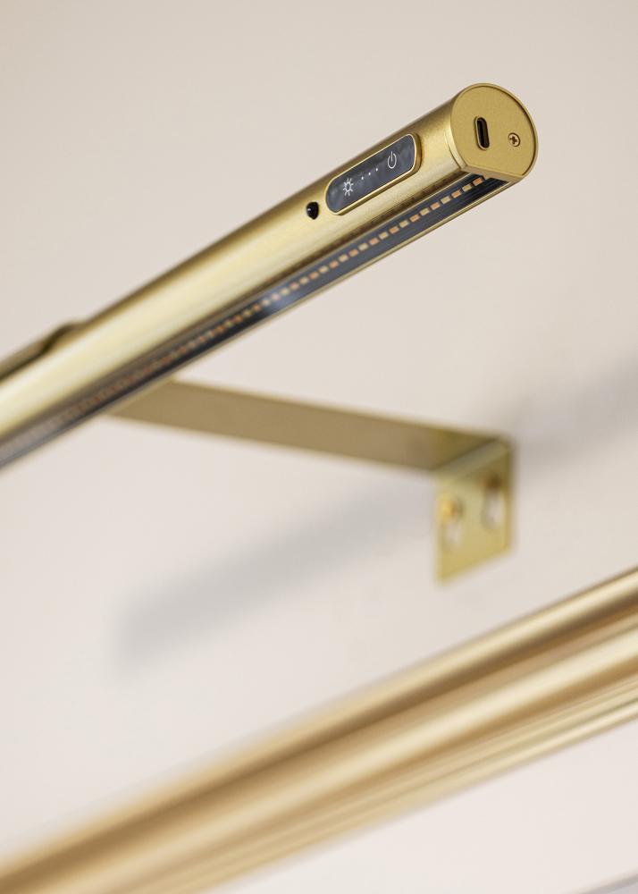 KAILA Halo Μπαταριοκίνητος Φωτισμός Πίνακα 50 cm - Χρυσό