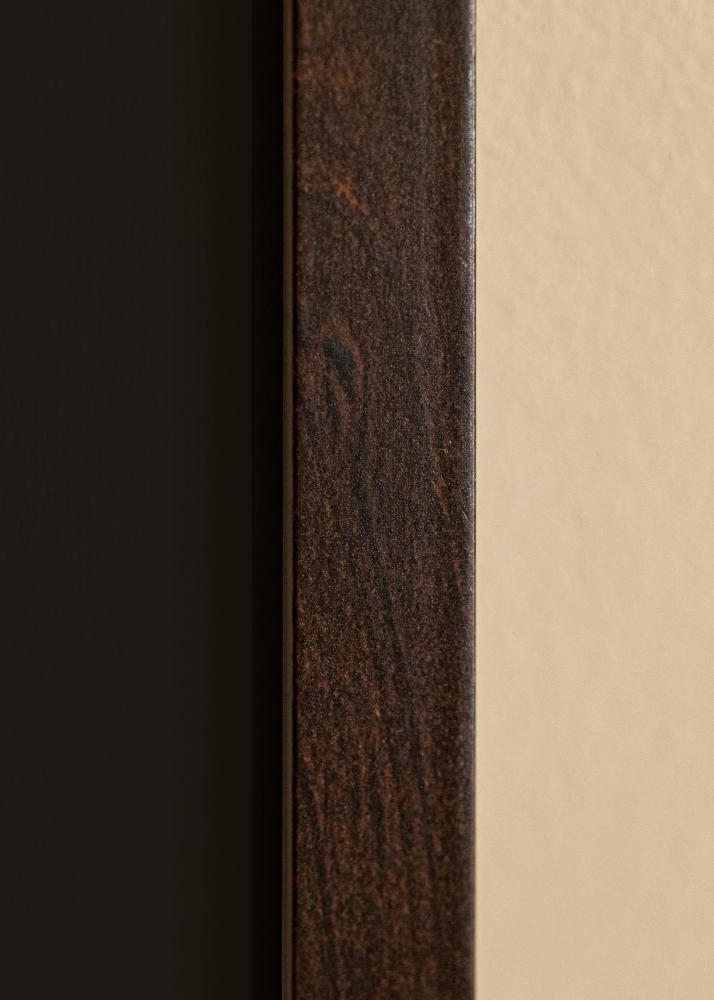 Πλαίσιο Selection Καρυδιά 70x100 cm - Πασπαρτού Μαύρος 62x93 cm