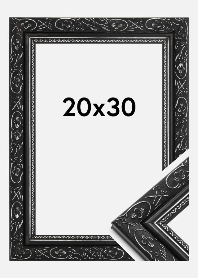 Πλαίσιο Μπαρόκ Μαύρος 20x30 cm