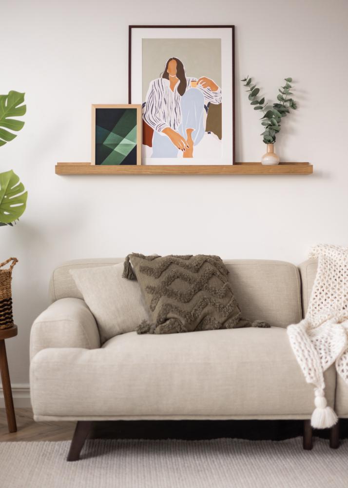 KAILA Ράφι Πίνακα Βελανιδιά 130 cm