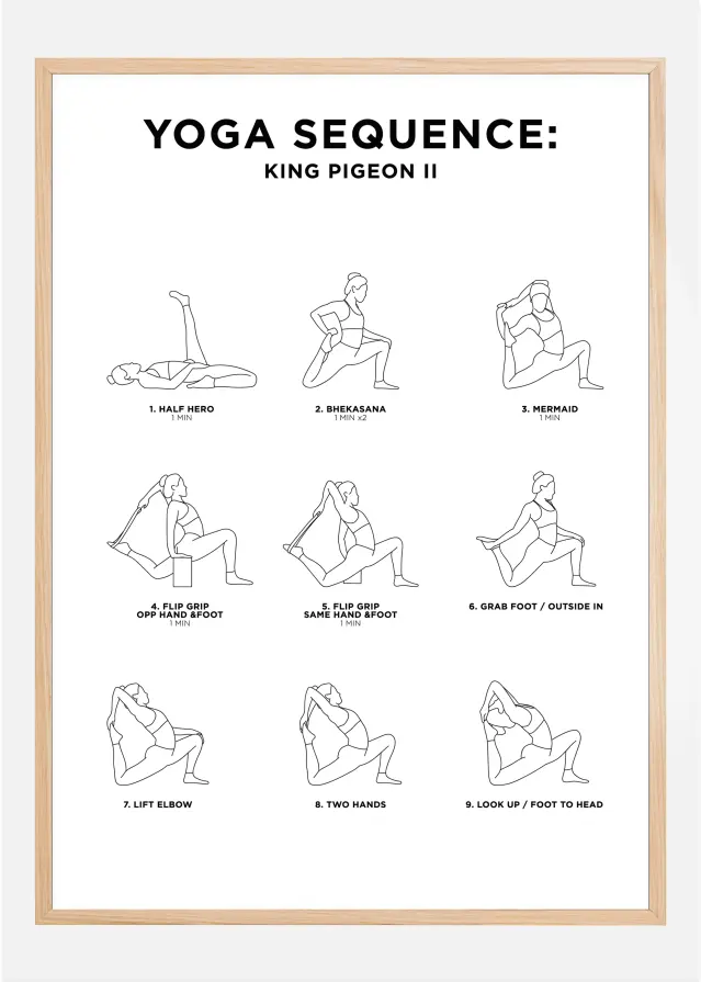 King Pigeon II - White Αφίσα