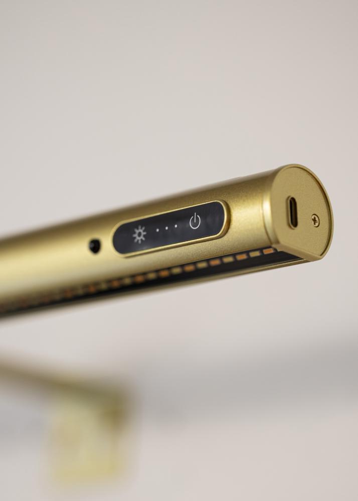 KAILA Halo Μπαταριοκίνητος Φωτισμός Πίνακα 50 cm - Χρυσό