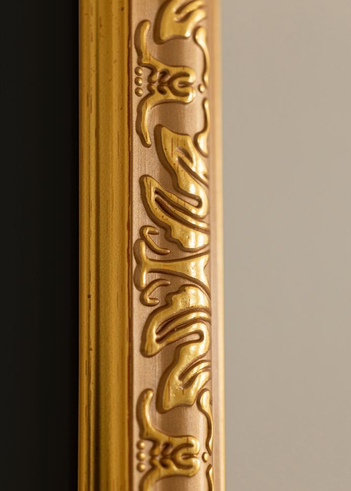 Πλαίσιο Nostalgia Χρυσός 35x45 cm - Πασπαρτού Μαύρος 11x14 inches