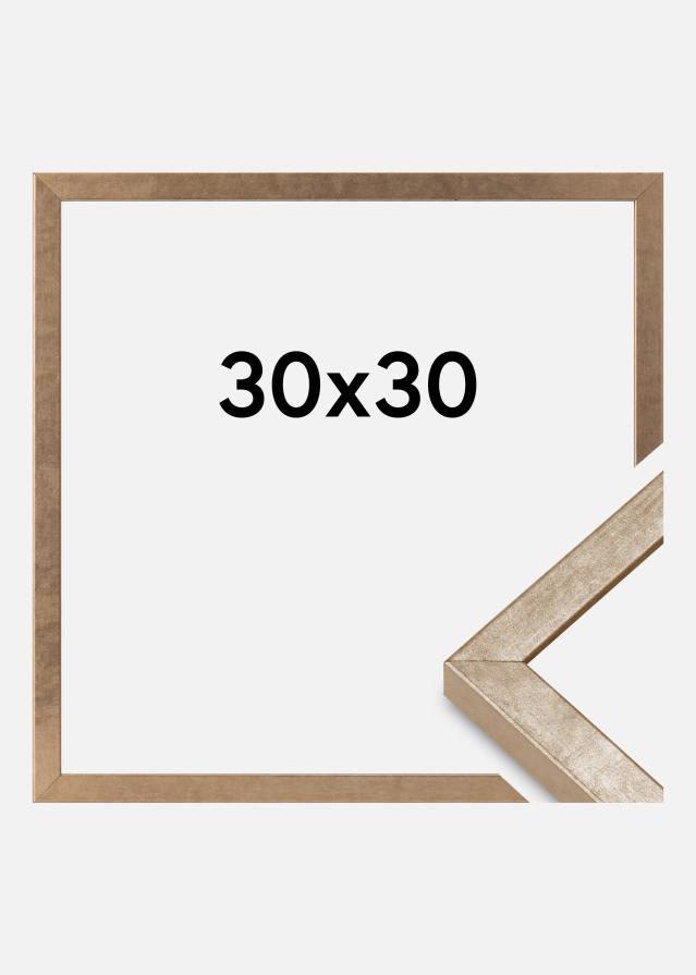 Πλαίσιο Ares Ακρυλικό γυαλί Ορείχαλκος 30x30 cm