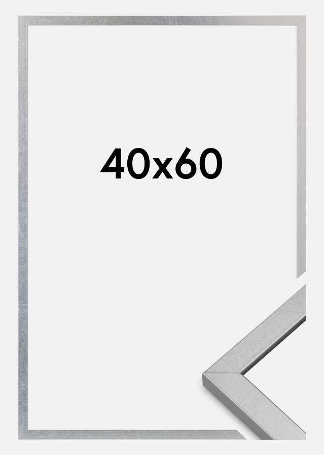 Πλαίσιο Minerva Ακρυλικό γυαλί Ασημί 40x60 cm