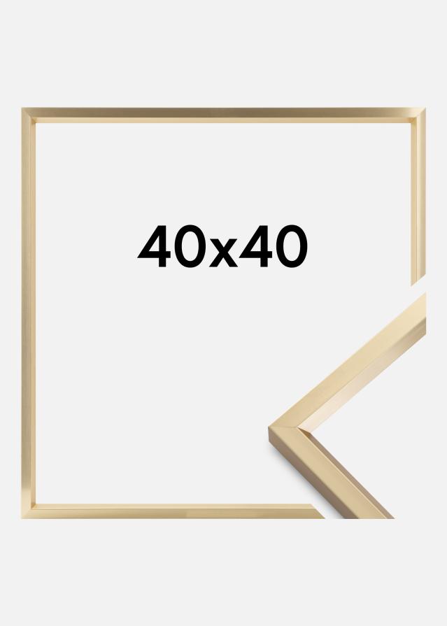 Πλαίσιο Steel Style Χρυσός 40x40 cm