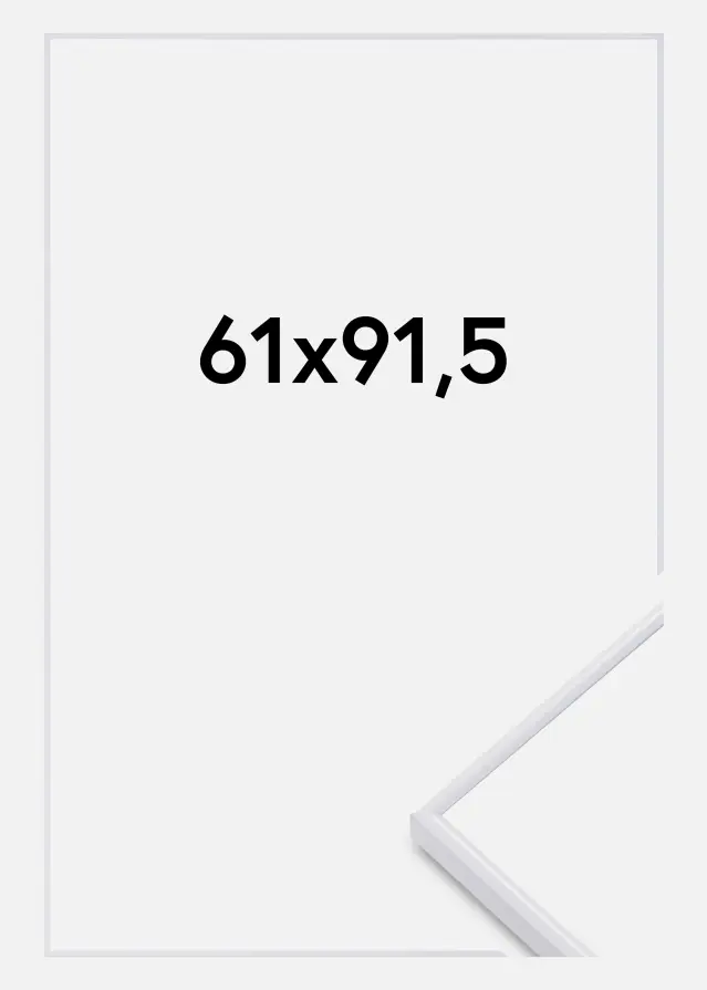 Πλαίσιο Visby Ακρυλικό γυαλί Λευκό 61x91,5 cm