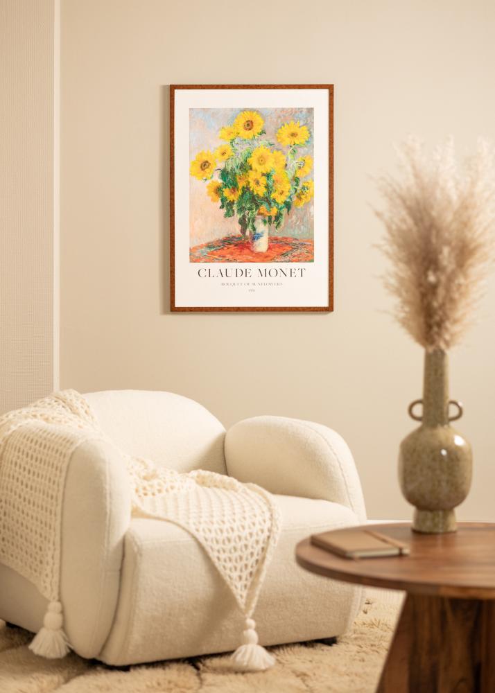 Πλαίσιο Ares Ακρυλικό γυαλί Burr Walnut 29,7x42 cm (A3)