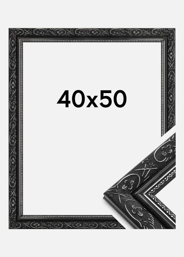 Πλαίσιο Μπαρόκ Μαύρος 40x50 cm