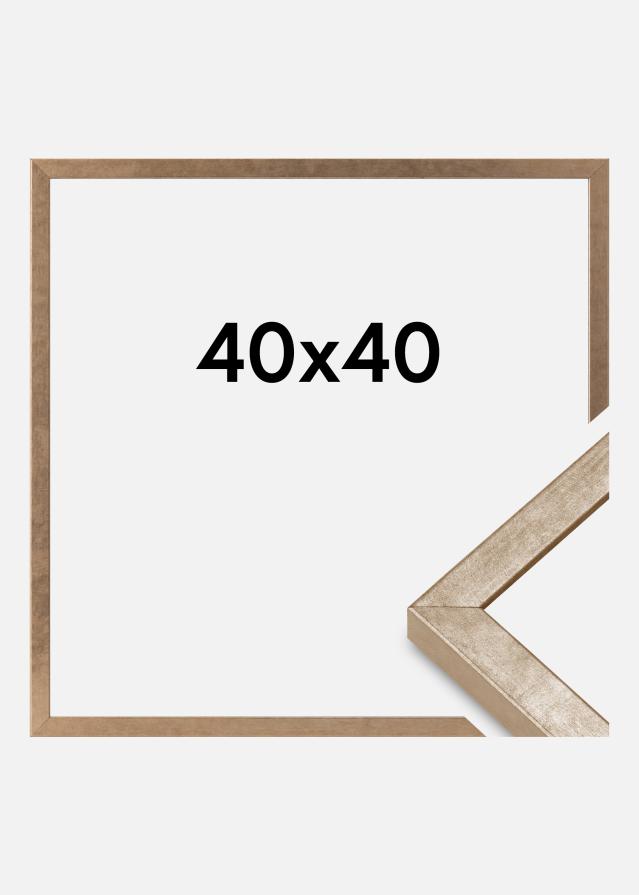 Πλαίσιο Ares Ακρυλικό γυαλί Ορείχαλκος 40x40 cm