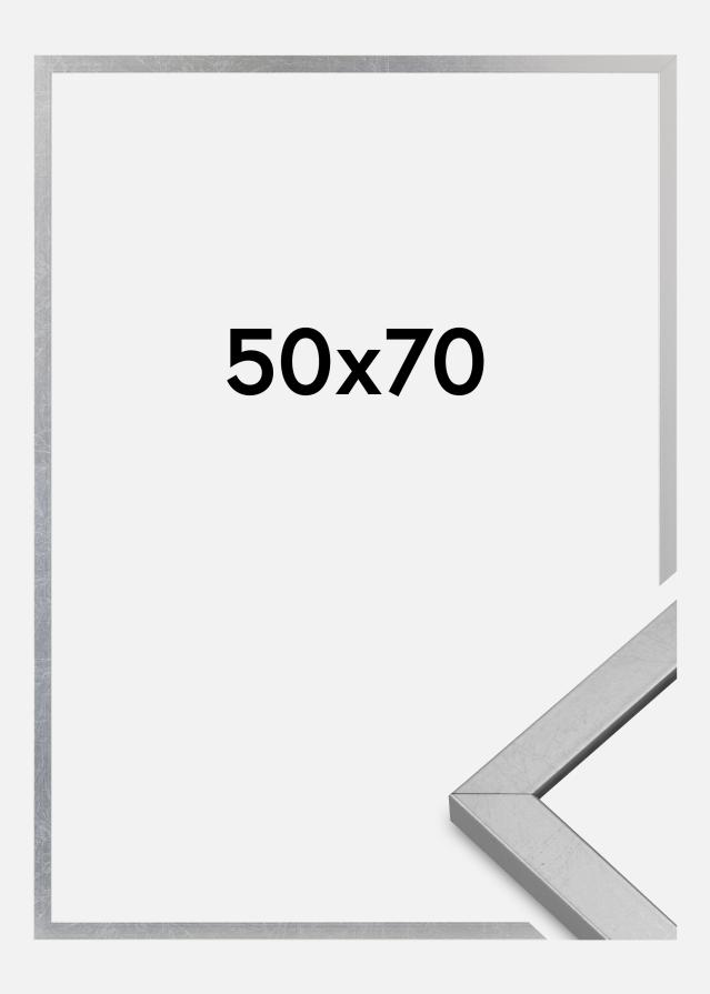Πλαίσιο Minerva Ακρυλικό γυαλί Ασημί 50x70 cm