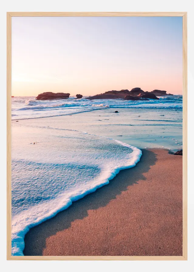 Foamy Beach Αφίσα