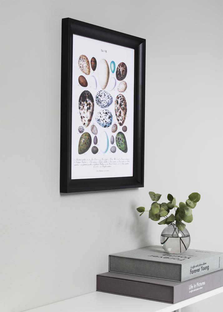 Πλαίσιο Öjaren Μαύρος 70x100 cm - Πασπαρτού Μαύρος 59,4x84 cm (A1)