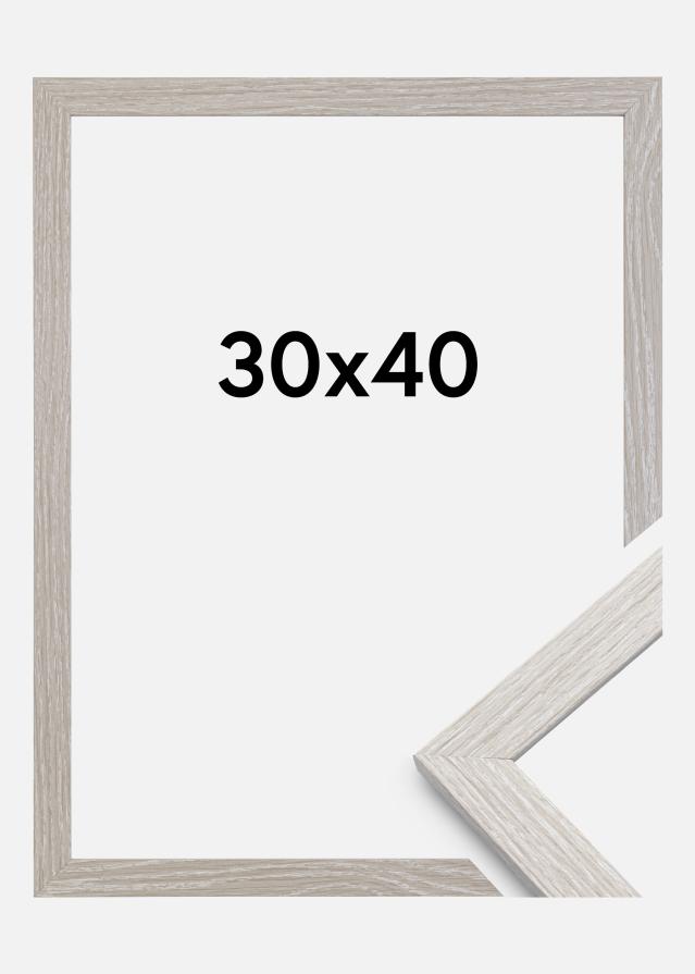Πλαίσιο Κομψός Light Grey Oak 30x40 cm