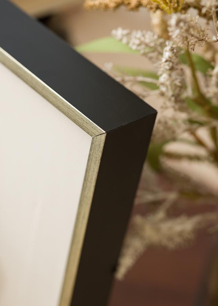 Πλαίσιο Ra Πλαίσιο καμβά Μαύρος/Ασημένιος - Επιλογή μεγέθους
