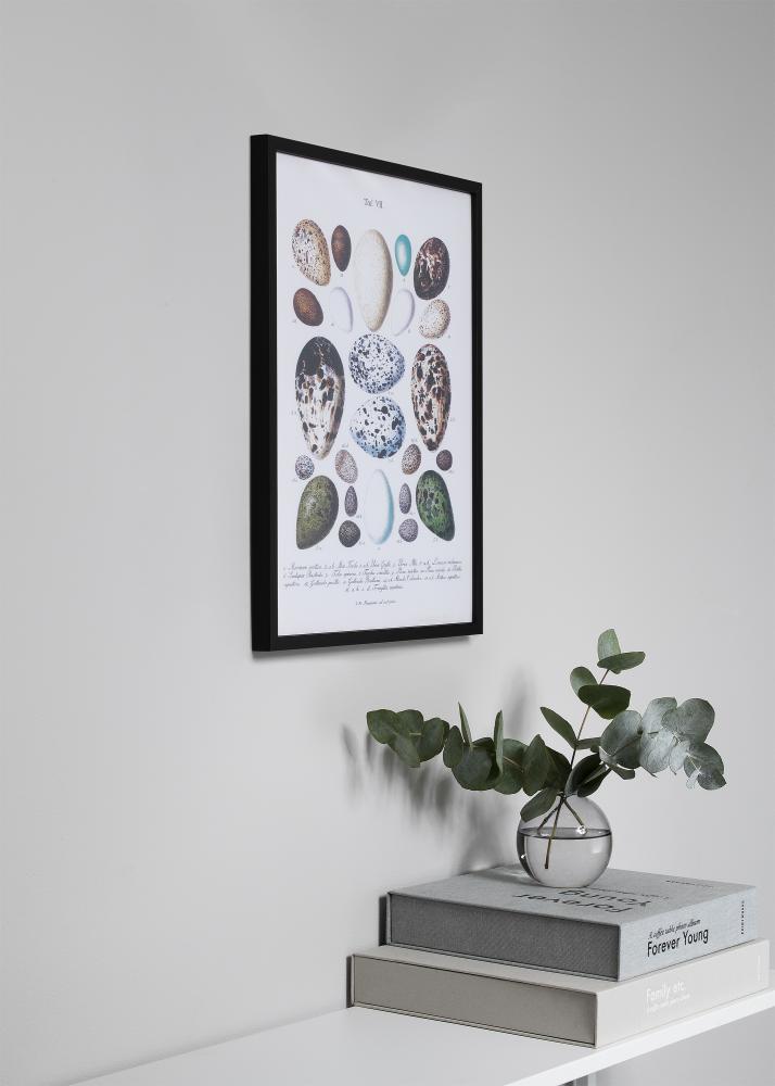 Πλαίσιο Oslo Μαύρος 30x40 cm - Πασπαρτού Μαύρος 18x27 cm