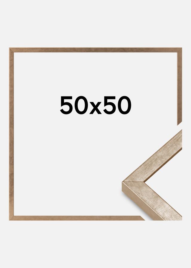 Πλαίσιο Ares Ακρυλικό γυαλί Ορείχαλκος 50x50 cm