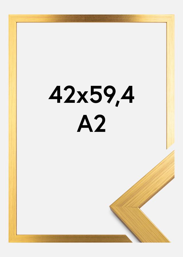 Πλαίσιο Gold Wood Ακρυλικό γυαλί 42x59,4 cm (A2)