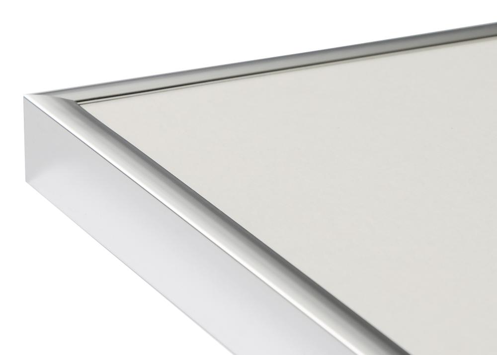 Πλαίσιο Αφίσα Frame Aluminum Ασημί 70x100 cm - Πασπαρτού Μαύρος 59,4x84 cm (A1)