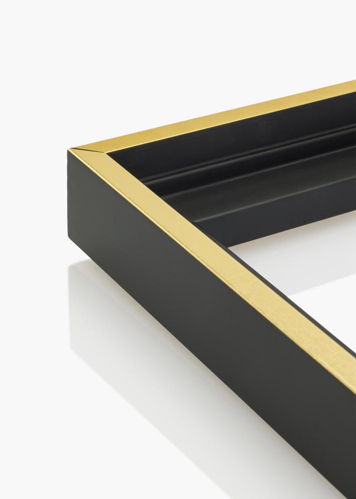 Πλαίσιο καμβά Tacoma Μαύρος / Χρυσός 30x30 cm