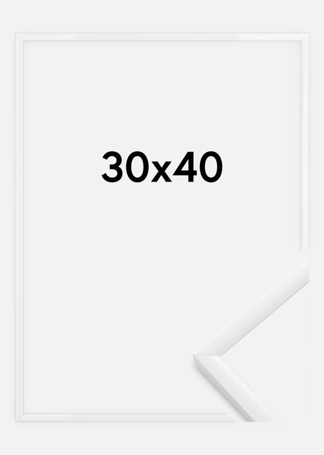 Πλαίσιο New Lifestyle Ακρυλικό γυαλί Λευκό 30x40 cm