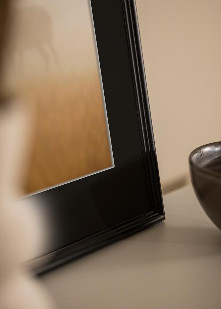 Πλαίσιο Horndal Μαύρος 24x30 cm - Πασπαρτού Μαύρος 18x24 cm