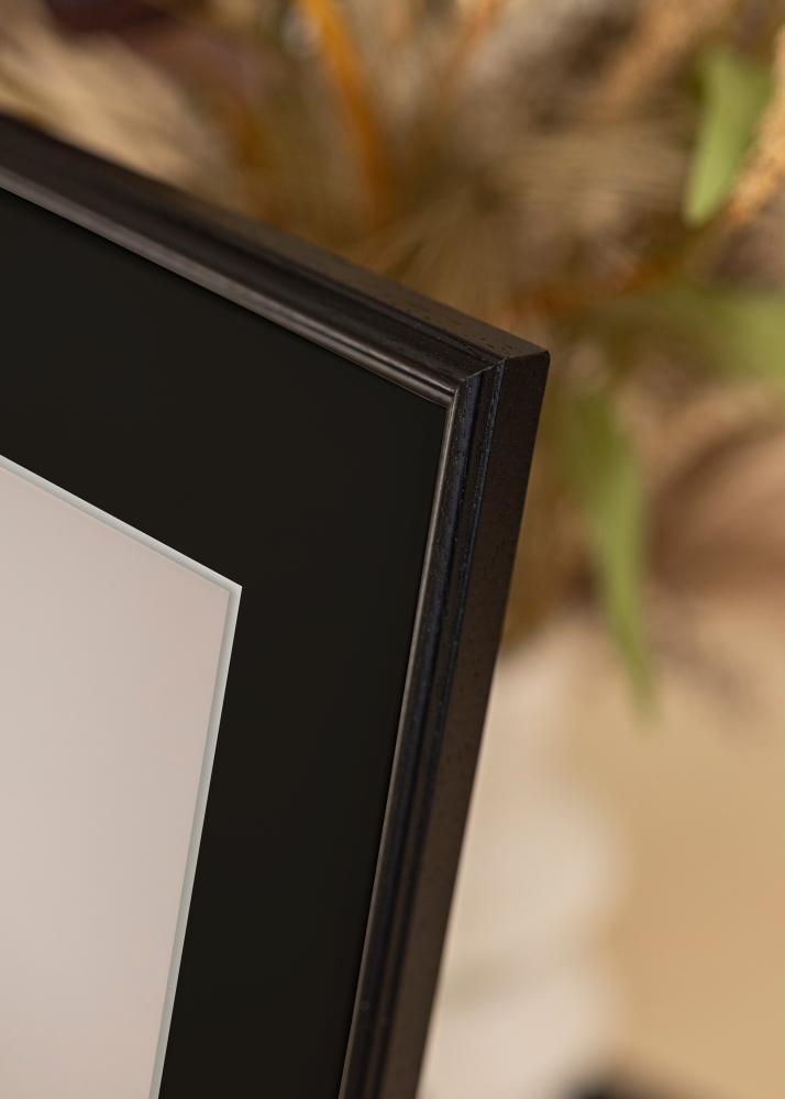 Πλαίσιο Horndal Μαύρος 24x30 cm - Πασπαρτού Μαύρος 18x24 cm