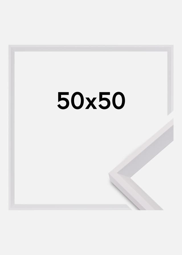 Πλαίσιο Globe Ακρυλικό γυαλί Λευκό 50x50 cm