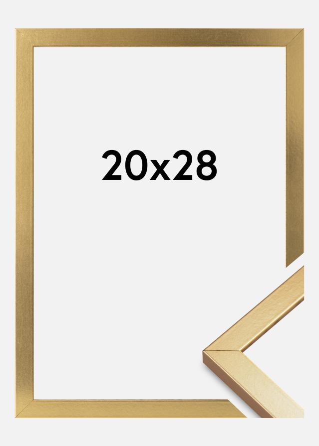 Πλαίσιο Minerva Ακρυλικό γυαλί Χρυσός 20x28 cm