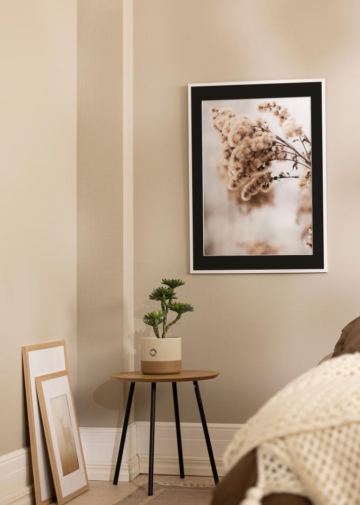 Πλαίσιο Edsbyn Λευκό 40x40 cm - Πασπαρτού Μαύρος 10x10 inches