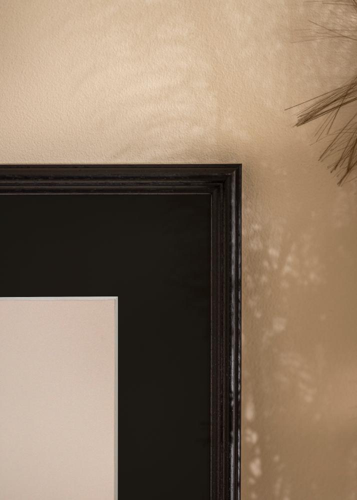 Πλαίσιο Horndal Μαύρος 24x30 cm - Πασπαρτού Μαύρος 18x24 cm