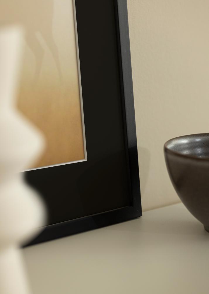 Πλαίσιο Edsbyn Μαύρος 40x40 cm - Πασπαρτού Μαύρος 10x10 inches (25,4x25,4 cm)