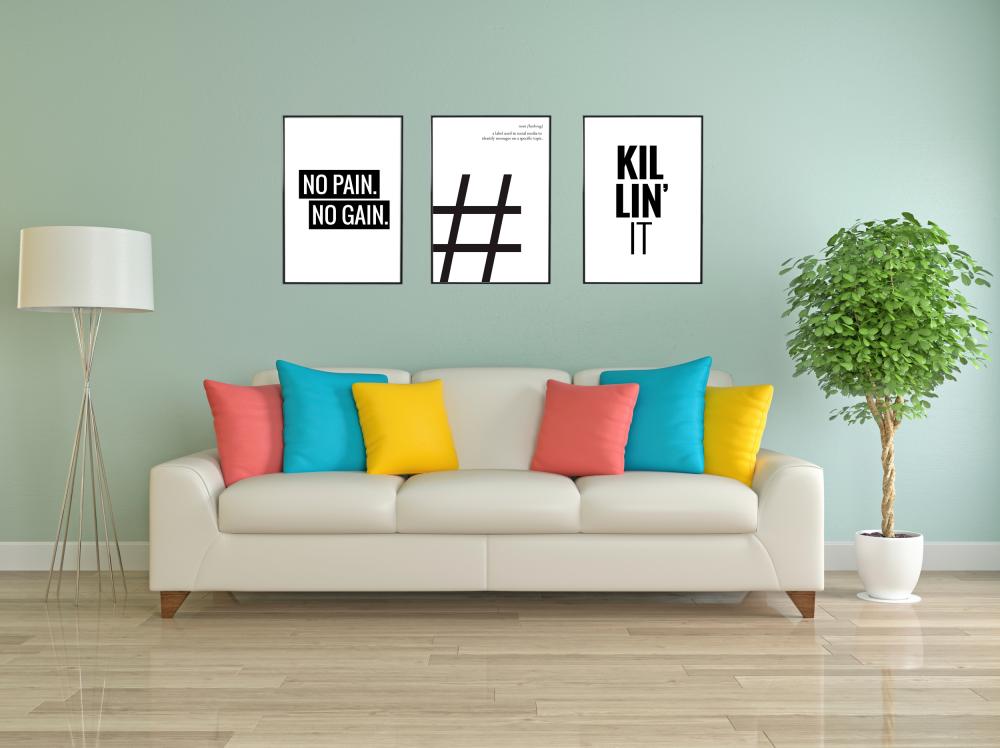 No Pain No Gain Αφίσα