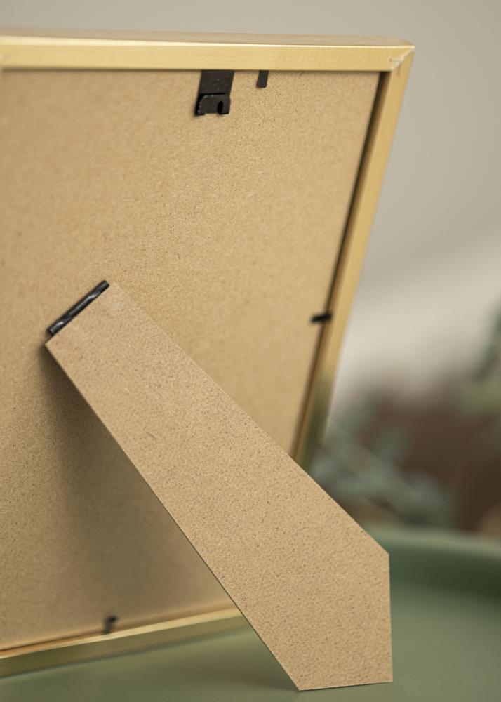 Πλαίσιο Trendy Χρυσός 20x25 cm - Πασπαρτού Μαύρος 14x18 cm