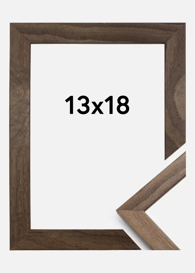 Πλαίσιο Κομψός Καρυδιά 13x18 cm