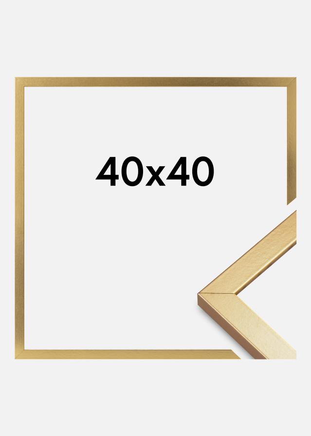 Πλαίσιο Minerva Ακρυλικό γυαλί Χρυσός 40x40 cm