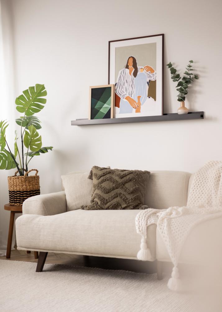 KAILA Ράφι Tavelhylla Μαύρο 120 cm