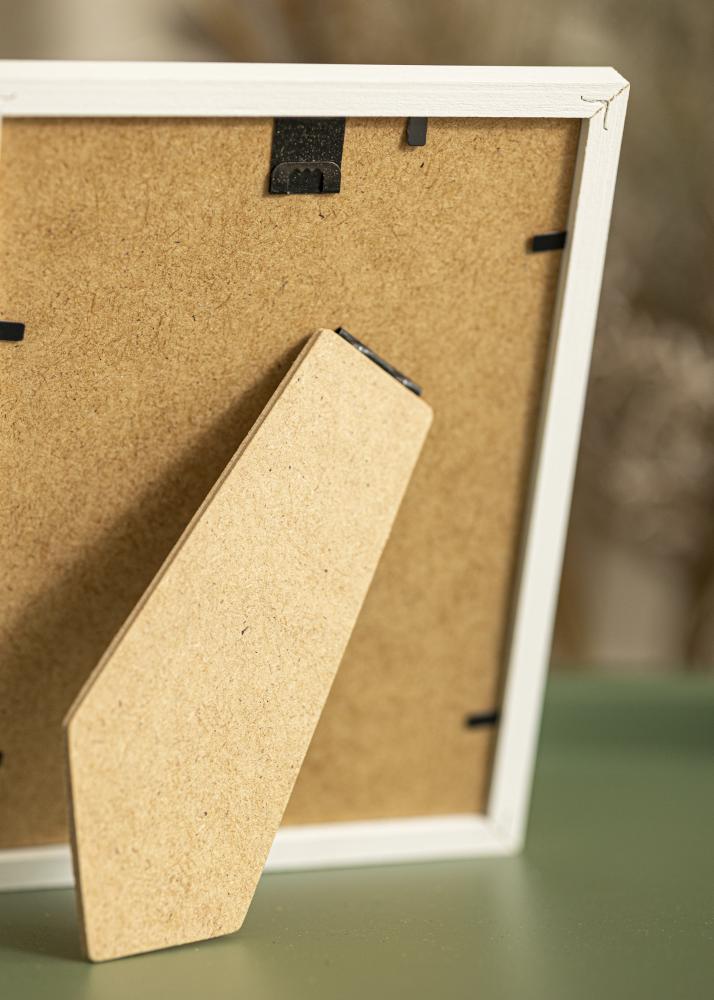 Πλαίσιο Kaspar Λευκό 13x18 cm - Πασπαρτού Λευκό 7x10 cm