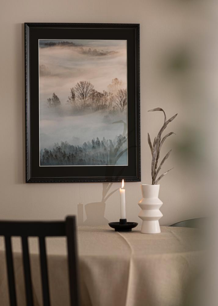 Πλαίσιο Abisko Μαύρος 40x50 cm - Πασπαρτού Μαύρος 29,7x42 cm (A3)