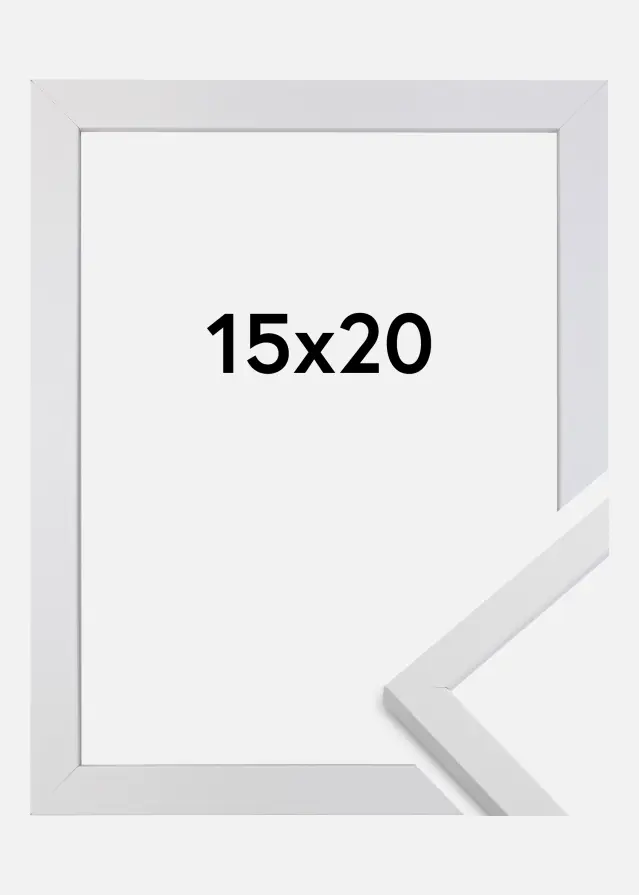 Πλαίσιο Trendy Λευκό 15x20 cm