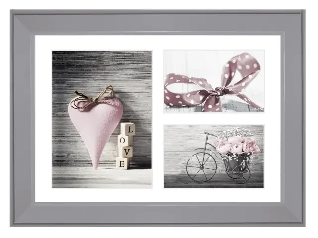 Κορνίζα κολάζ Malmö Γκρι AB - 3 Εικόνες