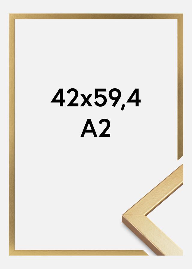 Πλαίσιο Minerva Ακρυλικό γυαλί Χρυσός 42x59,4 cm (A2)