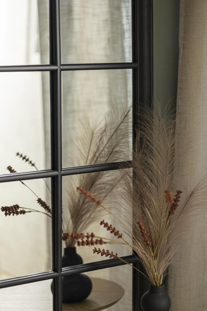 Καθρέφτης Window πεύκο Dome Μαύρος 103x180 cm