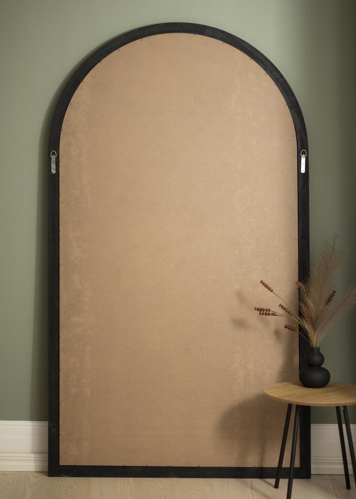 Καθρέφτης Window πεύκο Dome Μαύρος 103x180 cm