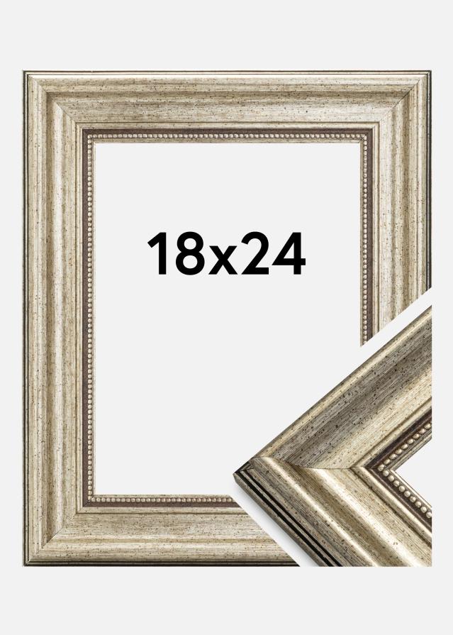 Πλαίσιο Ροκοκό Ασημί 18x24 cm